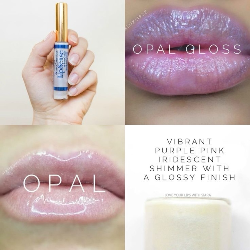LipSense Purple Pink Gloss Vibrant Shine